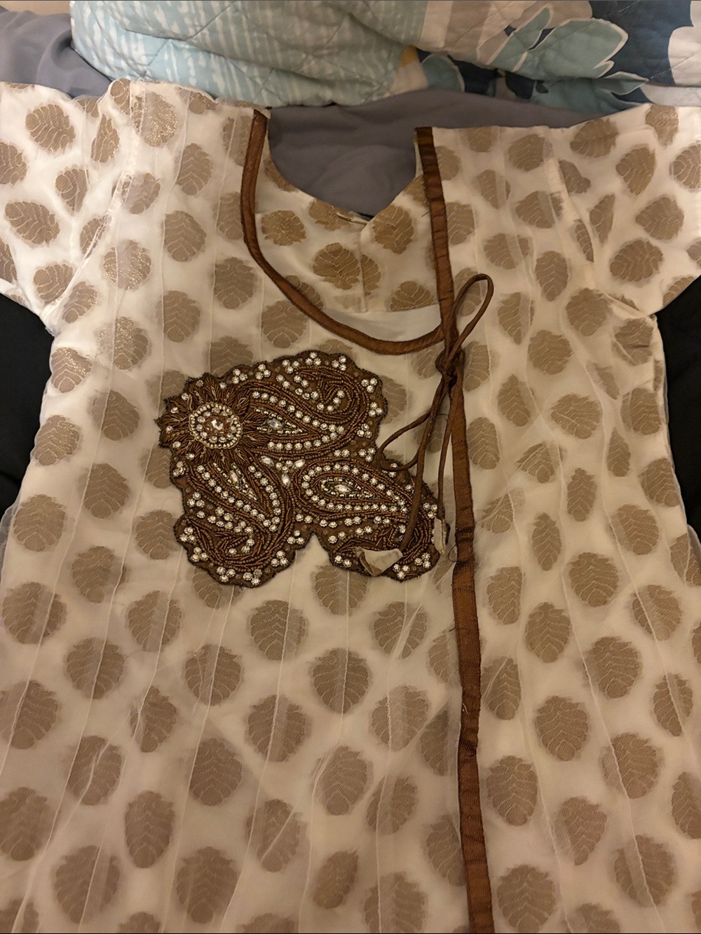 Women's Size 40 Indian Dress - Picture 3 of 7